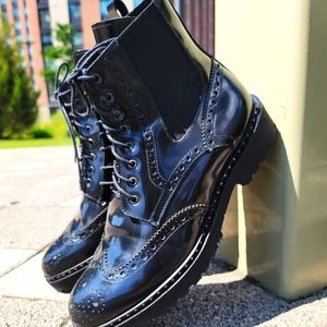 8 by yoox black boot